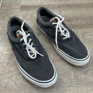 Sperry Men’s Striper Sneaker - Salt Washed Navy - Size 11.5